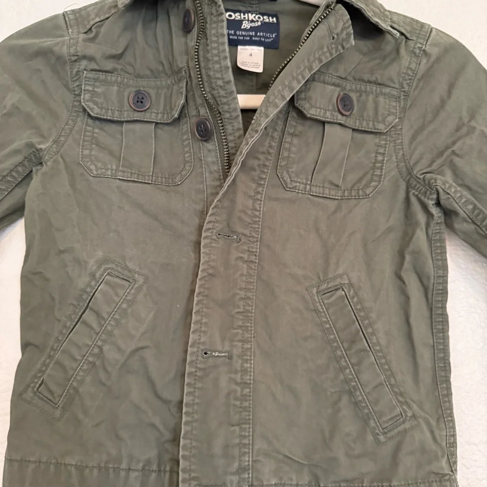 Oshkosh boy military jacket
